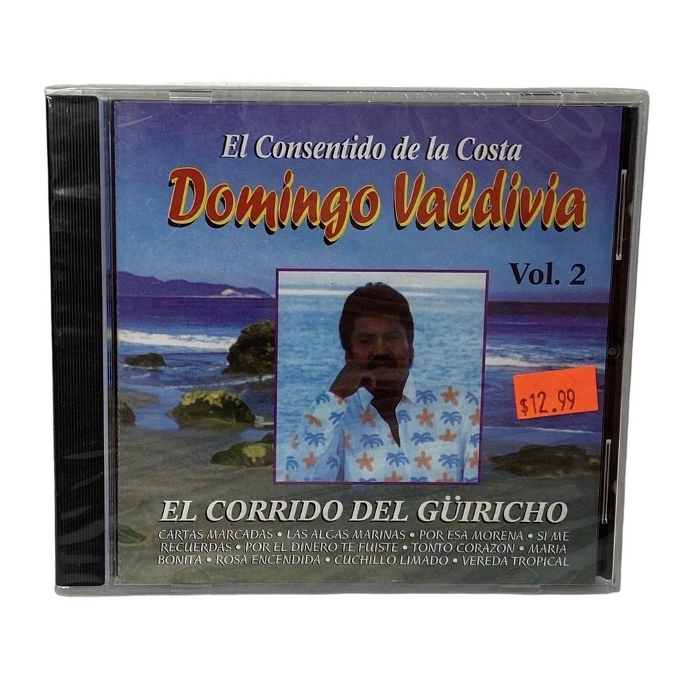 Domingo Valdivia: El Consentido De La Costa Vol. 2 (CD, 2000 Alfa) Latin, New